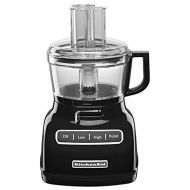 Amazon Renewed KitchenAid KFP0722OB 7-Cup Food Processor with Exact Slice System - Onyx Black (Renewed)