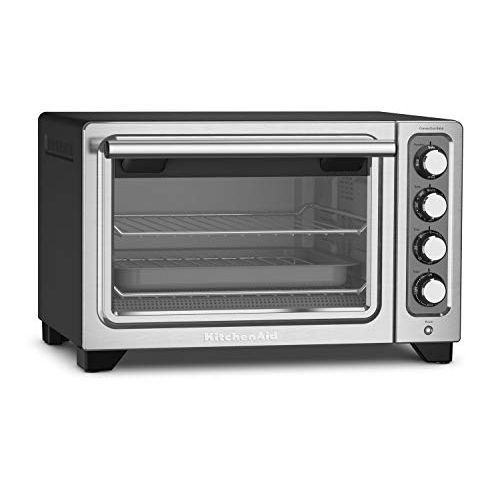  Amazon Renewed KitchenAid KCO253BM 12-Inch Compact Convection Countertop Oven - Black Matte (Renewed)