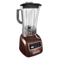 Amazon Renewed KitchenAid KSB650ER 5-Speed Blender with Die Cast Base and 56-oz. BPA-Free Pitcher, Espresso (Renewed)