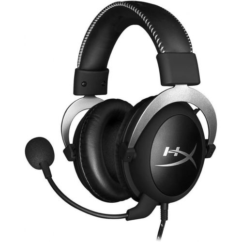  Amazon Renewed HyperX Cloud Pro Gaming Headset - Silver - with in-Line Audio Control for PS4, Xbox One, and PC (HX-HSCL-SR/NA) (Renewed)