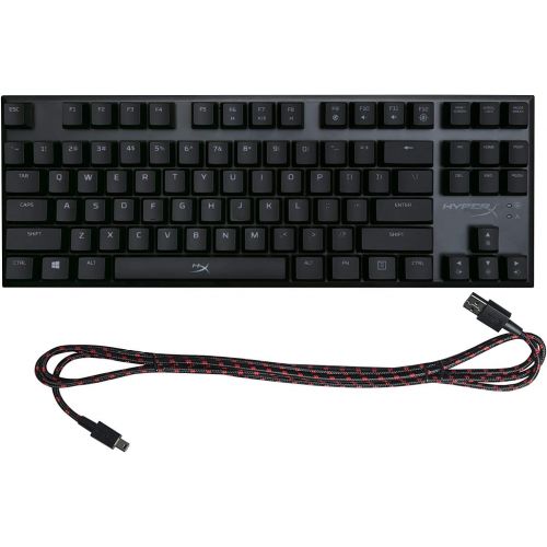  Amazon Renewed HyperX Alloy FPS Pro Tenkeyless Mechanical Gaming Keyboard HX-KB4RD1-US Linear & Quiet - Cherry MX Red (Renewed)