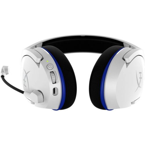  Amazon Renewed HyperX Cloud Stinger Core ? Wireless Gaming Headset, for PS4, PS5, PC, Lightweight, Durable Steel Sliders, Noise-Cancelling Microphone - White (Renewed)