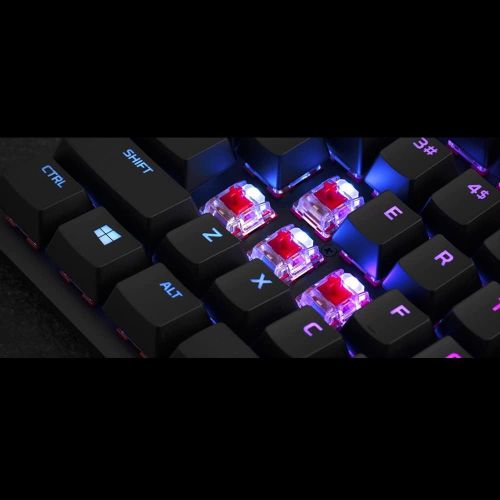  Amazon Renewed HyperX Alloy Origins Core Wired Gaming Mechanical HyperX Red Switch Keyboard with RGB Back Lighting (Renewed)