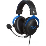 Amazon Renewed HyperX Cloud - Official Playstation Licensed Gaming Headset for PS4 with in-Line Audio Control, Detachable Noise Cancelling Microphone, Comfortable Memory Foam - Black (Renewed)