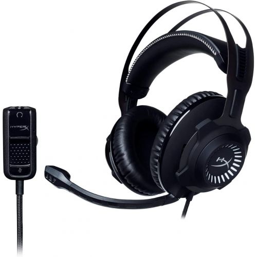  Amazon Renewed HyperX Cloud Revolver Wired Stereo Gaming Headset for PC, PS 4, Xbox One, Nintendo Wii U - Gun Metal (Renewed)