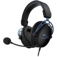 Amazon Renewed HyperX Cloud Alpha S - PC Gaming Headset, 7.1 Surround Sound, Adjustable Bass, Dual Chamber Drivers, Chat Mixer, Breathable Leatherette, Memory Foam, and Noise Cancelling Microphon
