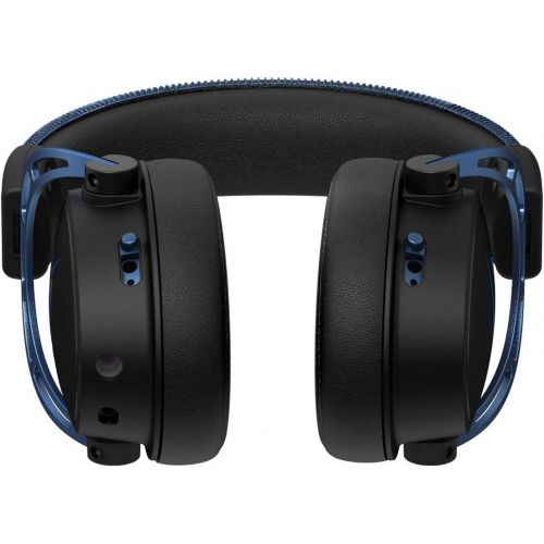  Amazon Renewed HyperX Cloud Alpha S - PC Gaming Headset, 7.1 Surround Sound, Adjustable Bass, Dual Chamber Drivers, Chat Mixer, Breathable Leatherette, Memory Foam, and Noise Cancelling Microphon