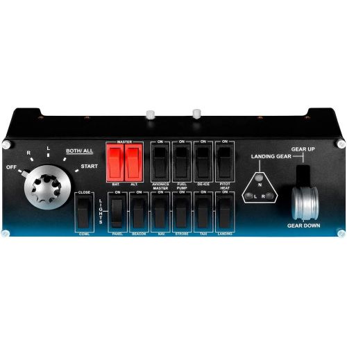  Amazon Renewed Logitech 945-000030 - G Saitek Pro Flight Switch Panel (Black) (Renewed)