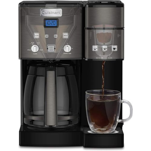  Amazon Renewed Cuisinart Coffee Center Maker, SS-15BKS, Black (Renewed)