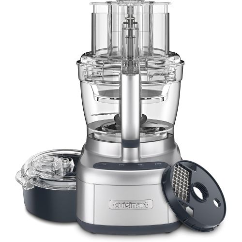  Amazon Renewed Cuisinart 13 Cup Food Processor and Dicing Kit, Silver (Refurbished)