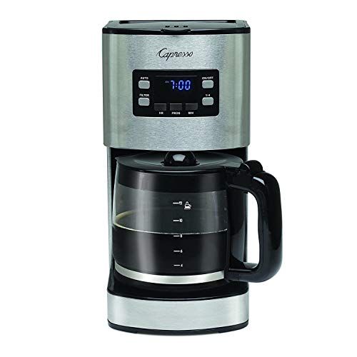  Amazon Renewed Capresso SG300 12-Cup Coffee Maker (Stainless Steel) (Renewed)