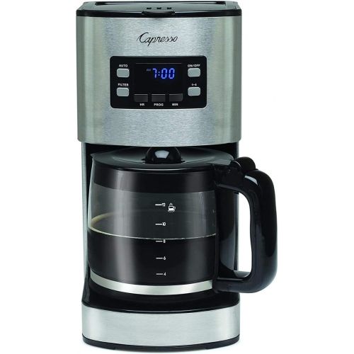  Amazon Renewed Capresso SG300 12-Cup Coffee Maker (Stainless Steel) (Renewed)