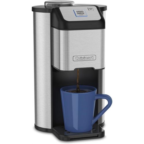  Amazon Renewed Cuisinart DGB-1 Single Cup Grind & Brew Coffeemaker (Renewed)