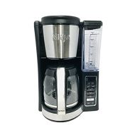 Amazon Renewed Ninja CE201 12-Cup Programmable Coffee Maker, Medium, Black Stainless Steel (Renewed)