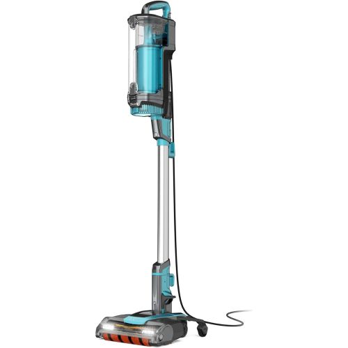  Amazon Renewed Shark APEX UpLight Lift-Away DuoClean with Self-Cleaning Brushroll Stick Vacuum (LZ601), 0.66 qt, Forest Mist Blue (Renewed)