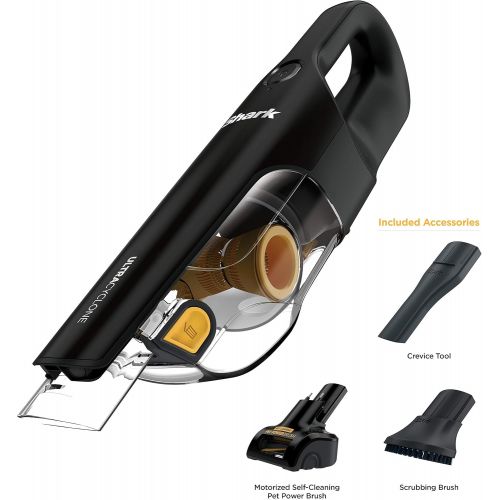  Amazon Renewed Shark CH951 UltraCyclone Pet Pro Plus Cordless Handheld Vacuum, with XL Dust Cup, in Black (Renewed)