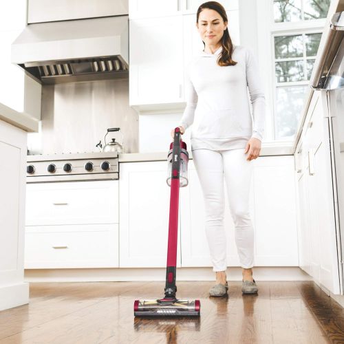  Amazon Renewed Shark Rocket Pet Pro with Self-Cleaning Brushroll, HEPA Filter Lightweight Cordless Stick Hand Vacuum, 7.5 lbs, Magenta (Renewed)