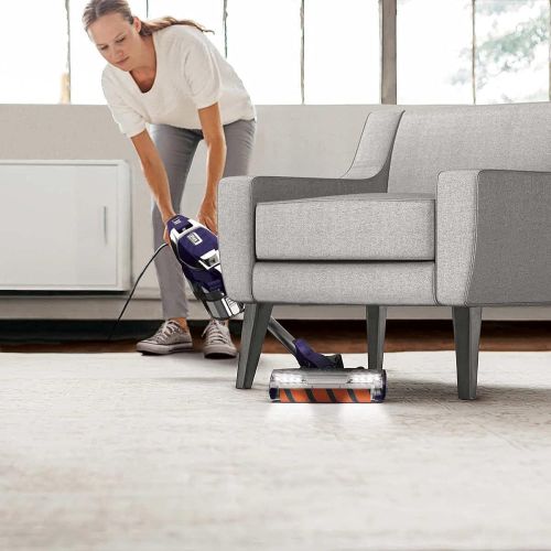 Amazon Renewed Shark HV382 Rocket DuoClean Ultra-Light Corded (Non-Cordless) Bagless Carpet and Hard Floor with Hand Vacuum, Charcoal (Renewed)