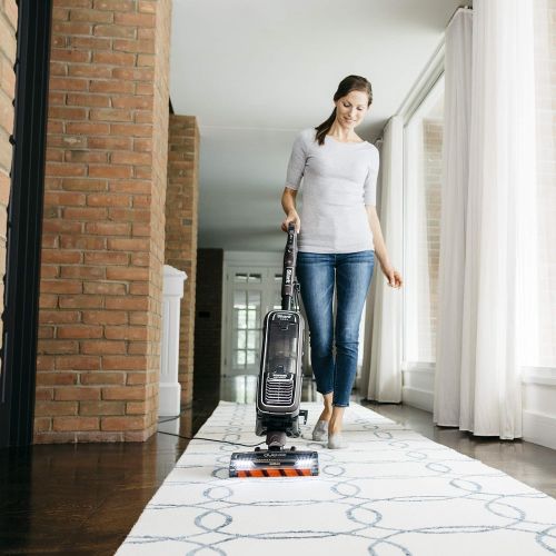  Amazon Renewed Shark APEX Upright Vacuum with DuoClean for Carpet and HardFloor Cleaning, Zero-M Anti-Hair Wrap, & Powered Lift-Away with Hand Vacuum (AZ1002), Espresso (Renewed)