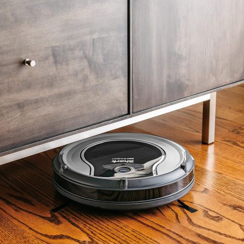  Amazon Renewed Shark ION Robot Dual-Action Robot Vacuum Cleaner with 1-Hour Plus of Cleaning Time, Smart Sensor Navigation and Remote Control (RV720) (Renewed)