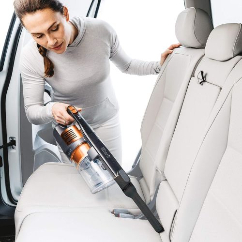  Amazon Renewed Shark Rocket Lightweight Cordless Stick Vacuum (Renewed) (IX140 Orange)