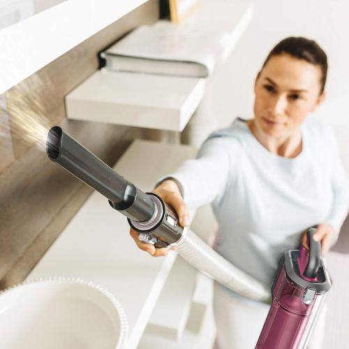  Amazon Renewed Shark APEX UpLight Lift-Away DuoClean with Self-Cleaning Brushroll Stick Vacuum (Renewed) (Magenta)