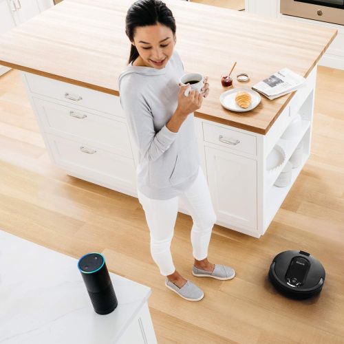  Amazon Renewed Shark IQ Robot App-Controlled Robot Vacuum with Wifi and Home Mapping, Pet Hair Strong Suction with Alexa (Renewed)