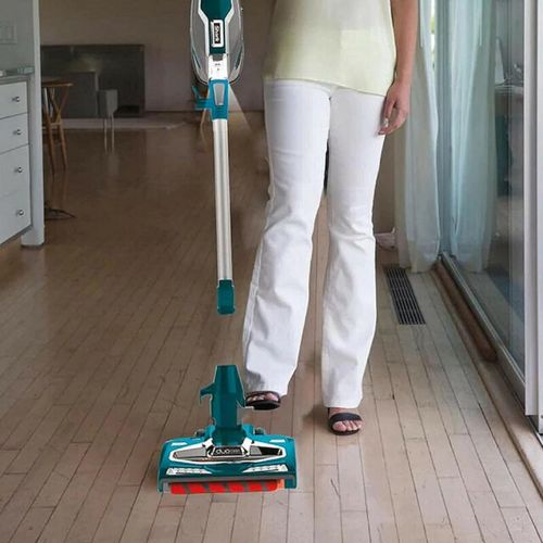  Amazon Renewed Shark Rocket DuoClean Ultra-Light Corded Bagless Carpet and Hard Floor with Hand Vacuum, Blue (Renewed)