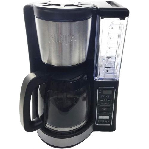  Amazon Renewed Ninja CE200 12 Cup Programmable Coffee Maker with 60 Ounce Reservoir and Thermal Flavor Extraction, Black (Renewed)