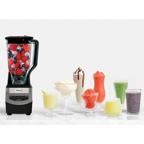  Amazon Renewed Ninja 1000 Watts Blender NJ600, Silver/Black, 72 Oz (Renewed)