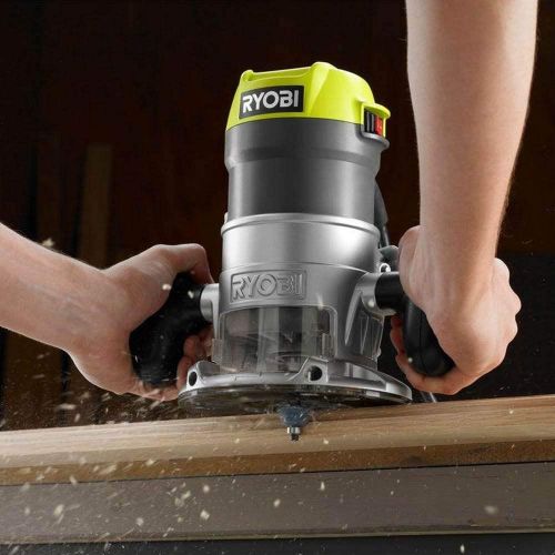  Amazon Renewed Ryobi 8.5 Amp 1-1/2 HP Fixed Base Router (Green) (Renewed)