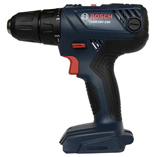  Amazon Renewed BOSCH GSR18V-190B-RT 18V Li-Ion Cordless 18-Volt 1/2-Inch Drill/Driver TOOL ONLY (Renewed)