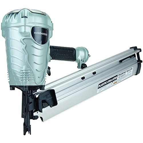  Amazon Renewed Metabo HPT NR90AES1M 2 in. to 3-1/2 in. Plastic Collated Framing Nailer (Renewed)