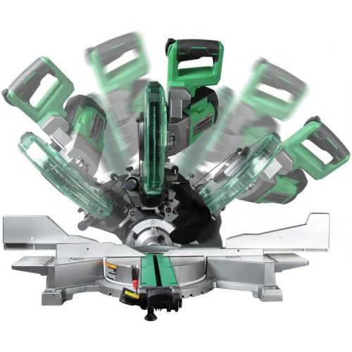  Amazon Renewed Metabo HPT C10FSHCTM 15 Amp Sliding Dual Bevel Compound 10 in. Corded Miter Saw with Laser Marker (Renewed)