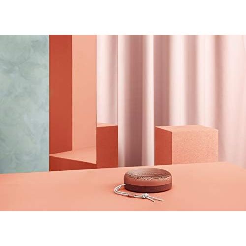  Amazon Renewed Bang & Olufsen Beoplay A1 Portable Bluetooth Speaker with Microphone - (Tangerine)(Renewed)