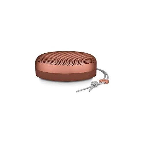  Amazon Renewed Bang & Olufsen Beoplay A1 Portable Bluetooth Speaker with Microphone - (Tangerine)(Renewed)