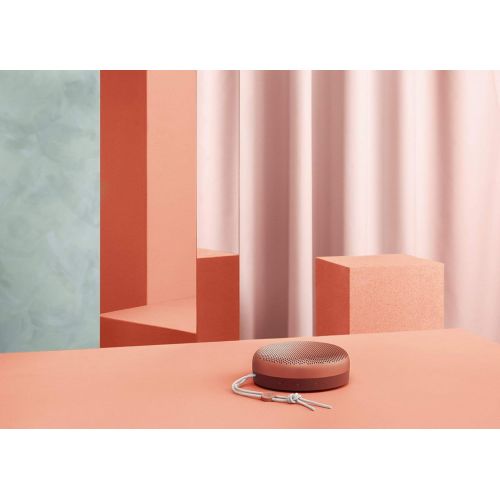  Amazon Renewed Bang & Olufsen Beoplay A1 Portable Bluetooth Speaker with Microphone - (Tangerine)(Renewed)