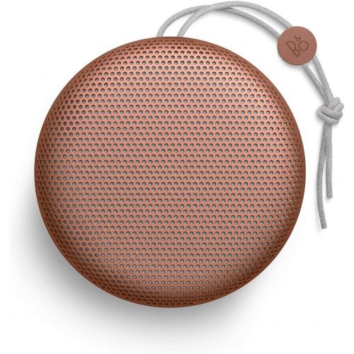  Amazon Renewed Bang & Olufsen Beoplay A1 Portable Bluetooth Speaker with Microphone - (Tangerine)(Renewed)