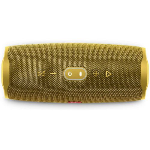 제이비엘 JBL Charge 4 Waterproof Portable Bluetooth Speaker- Yellow (Renewed)