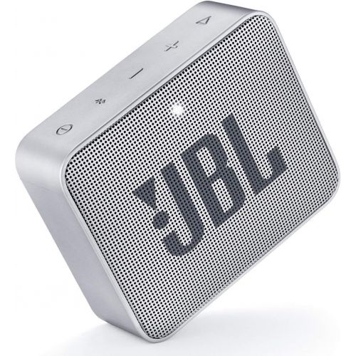  Amazon Renewed JBL GO 2 Portable Bluetooth Waterproof Speaker (Gray) (Renewed)