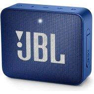 Amazon Renewed Pair of JBL GO 2 Portable Bluetooth Waterproof Speaker (Deep Sea Blue) Bundle (Renewed)