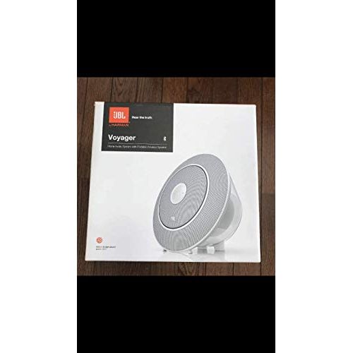  Amazon Renewed JBL Voyager Portable Bluetooth Speaker (White) (Renewed)