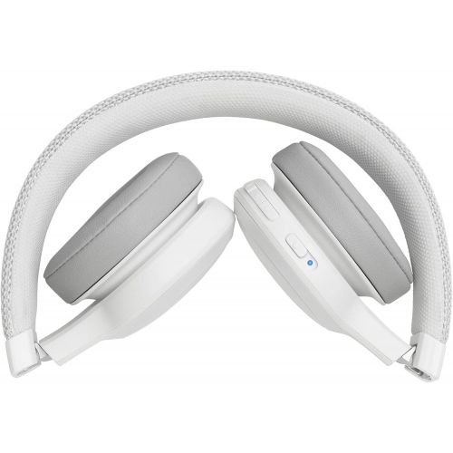  Amazon Renewed JBL LIVE 400BT - On-Ear Wireless Headphones - White (Renewed)