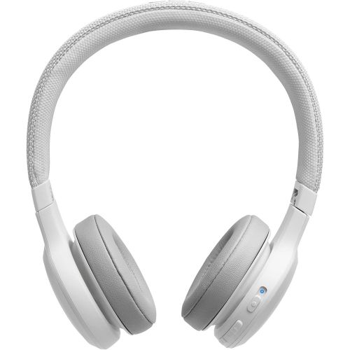  Amazon Renewed JBL LIVE 400BT - On-Ear Wireless Headphones - White (Renewed)