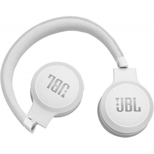  Amazon Renewed JBL LIVE 400BT - On-Ear Wireless Headphones - White (Renewed)