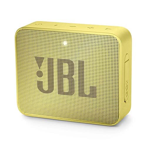  Amazon Renewed JBL JBLGO2SYL GO 2 Portable Bluetooth Waterproof Speaker (Yellow) (Renewed)