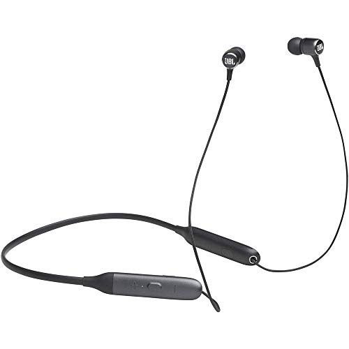  Amazon Renewed JBL Live 220BT Wireless Neckband in-Ear Headphones, Black (Renewed)