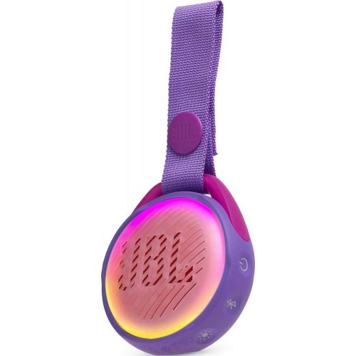  Amazon Renewed JBL by Harman JRPOP Portable Bluetooth Speaker for Kids - Purple - JBLJRPOPPURAM (Renewed)