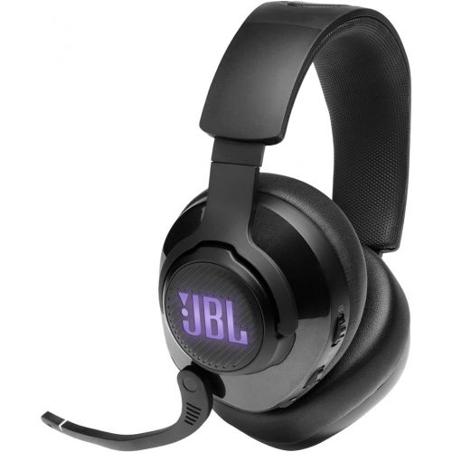  Amazon Renewed JBL Quantum 400 - Wired Over-Ear Gaming Headphones with USB and Game-Chat Balance Dial - Black (Renewed)