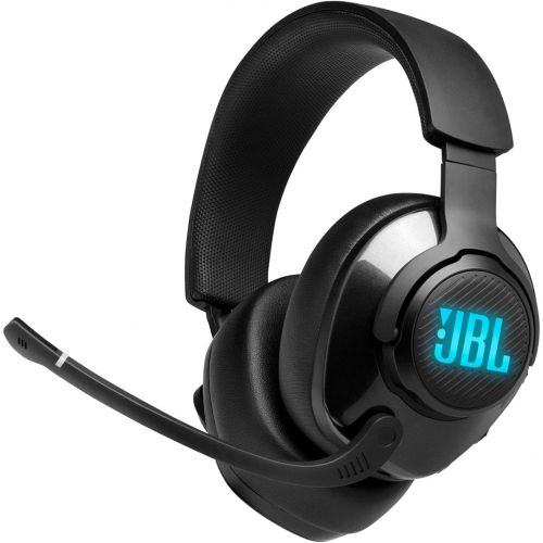  Amazon Renewed JBL Quantum 400 - Wired Over-Ear Gaming Headphones with USB and Game-Chat Balance Dial - Black (Renewed)